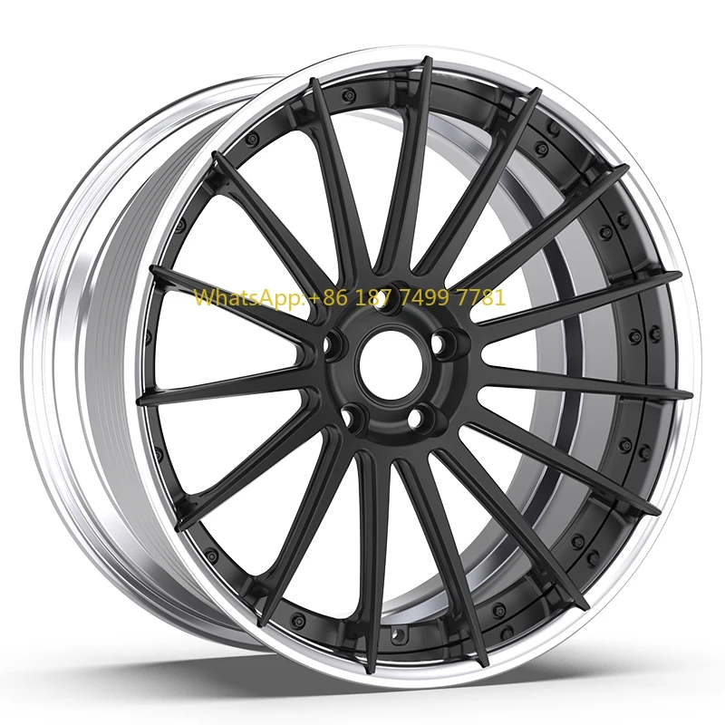 

2-piece Forging Wheel Deep Dish 18 19 20 21 22 Inch Concave Forged Rims for . E90 C8 Corvett Q8 W222 F150 Two-pieces Wheels