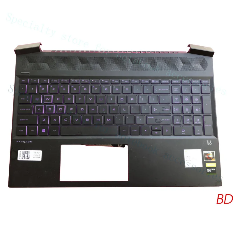 A+  FOR HP Shadow Elf 6 15-EC Laptop C Shell Keyboard L72600-001 TPN-Q229