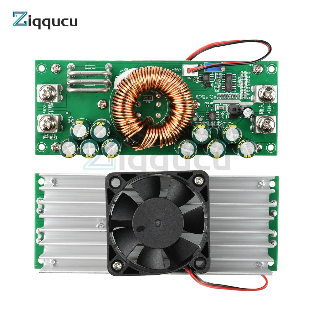 

1500W 1200W Buck Converter Module Adjustable Voltage High Power DC-DC Step Down Module with Sync Rectification