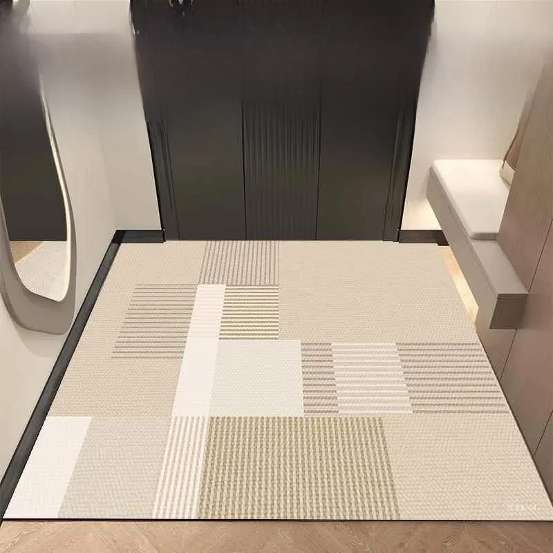 

2024, новый входной коврик, противоскользящий, устойчивый к истиранию ковер, настраиваемый большой дверной проем, подставка для ног, домашнее использование, уличный геометрический узор