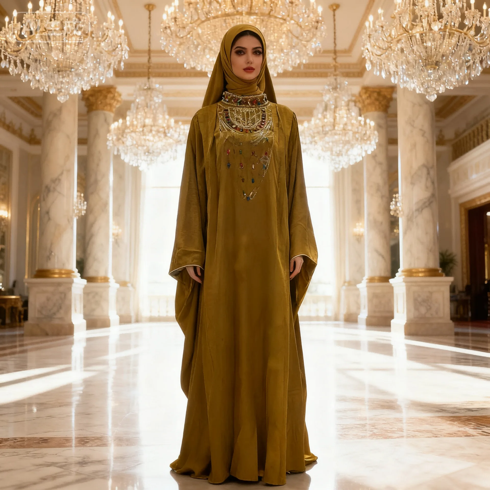 

Diamonds Abayas for Women Muslim Evening Party Dress Islam Clothing Arab Robe Saudi Gown Marocain Kaftan Dubai Gown