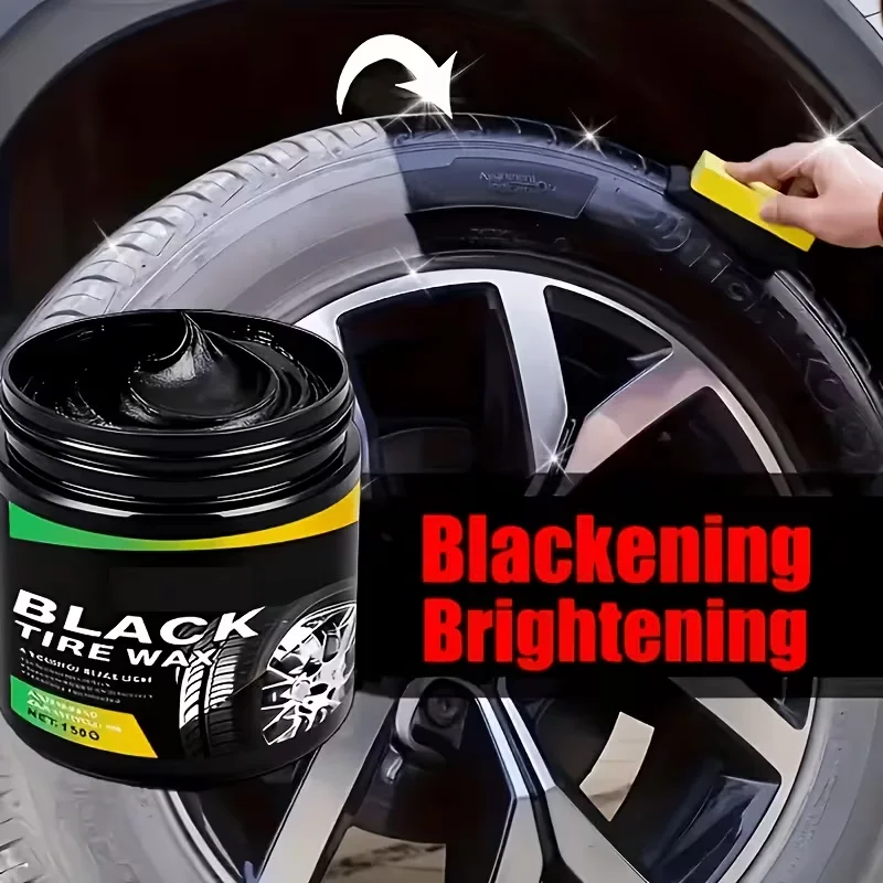 Automotive Plastic And Rubber Parts Repair Paste, Black Interior Repair Polishing Wax, Anti Cracking, Anti-aging Refurbishment P