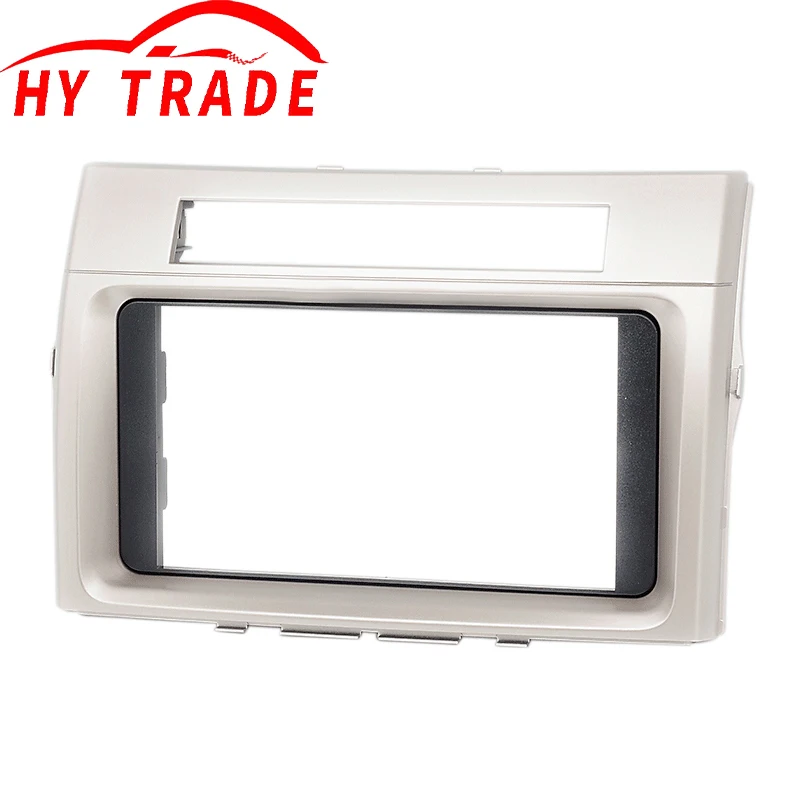 

HY 2DIN Car CD/DVD Radio Fascia Mounted for TOYOTA Corolla Verso 2004-2009 Stereo Dashboard Surrounded Panel Fitting Frame