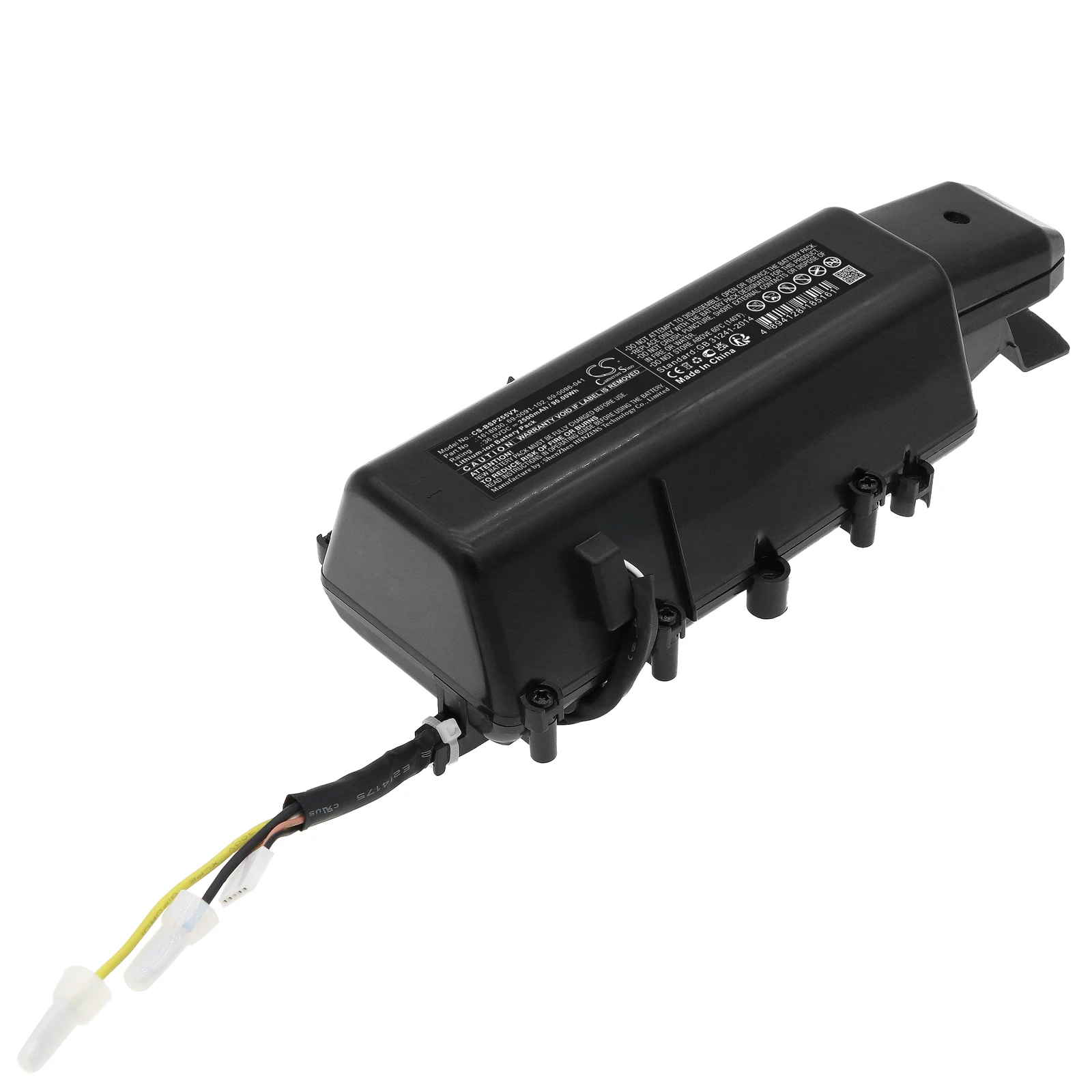 Vacuum Battery For Bissell 1618930 69-0091-102 0096-041CrossWave 2551 2554 2590 2593 2596 Capacity 2500mAh / 90.00Wh Color Black