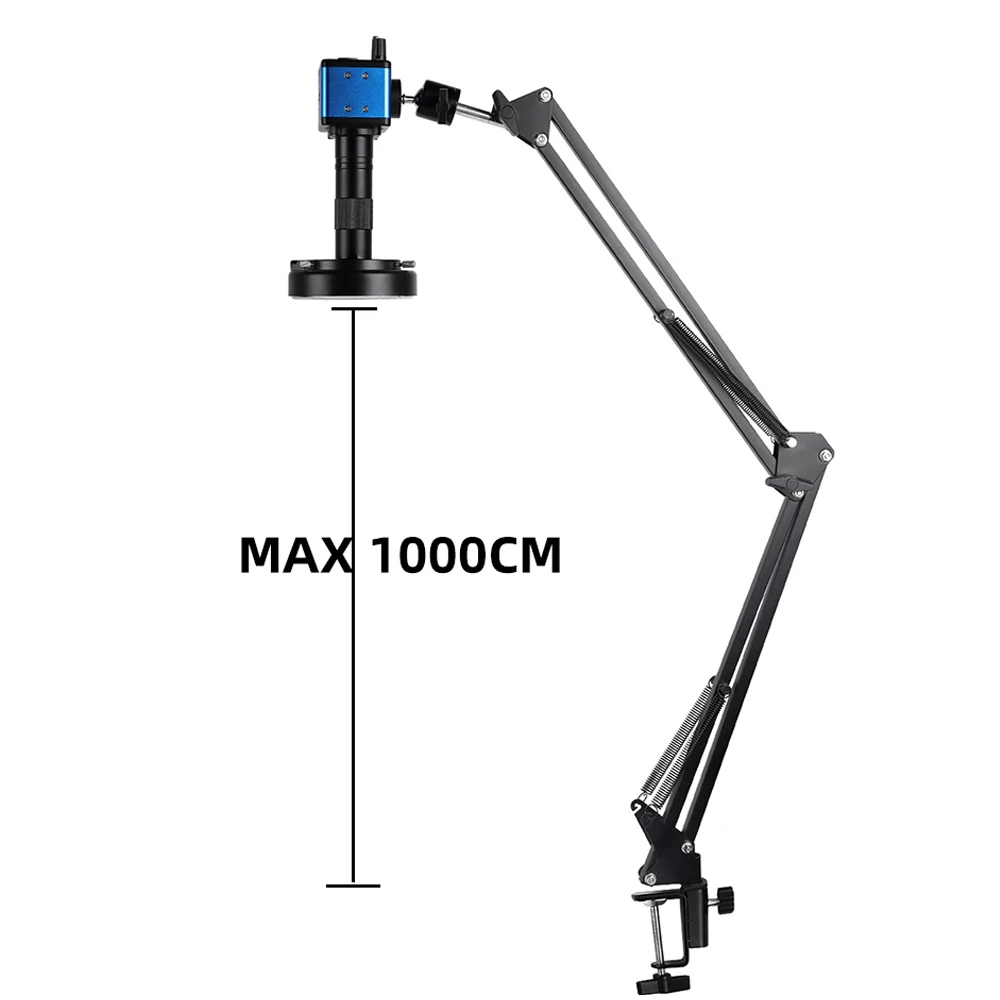 Imagem -04 - Yizhan-conjunto de Microscópio Digital Eletrônico para Solda hd 1080p Vga e Hdmi Câmera Industrial 150x Zooms Fold Bracket
