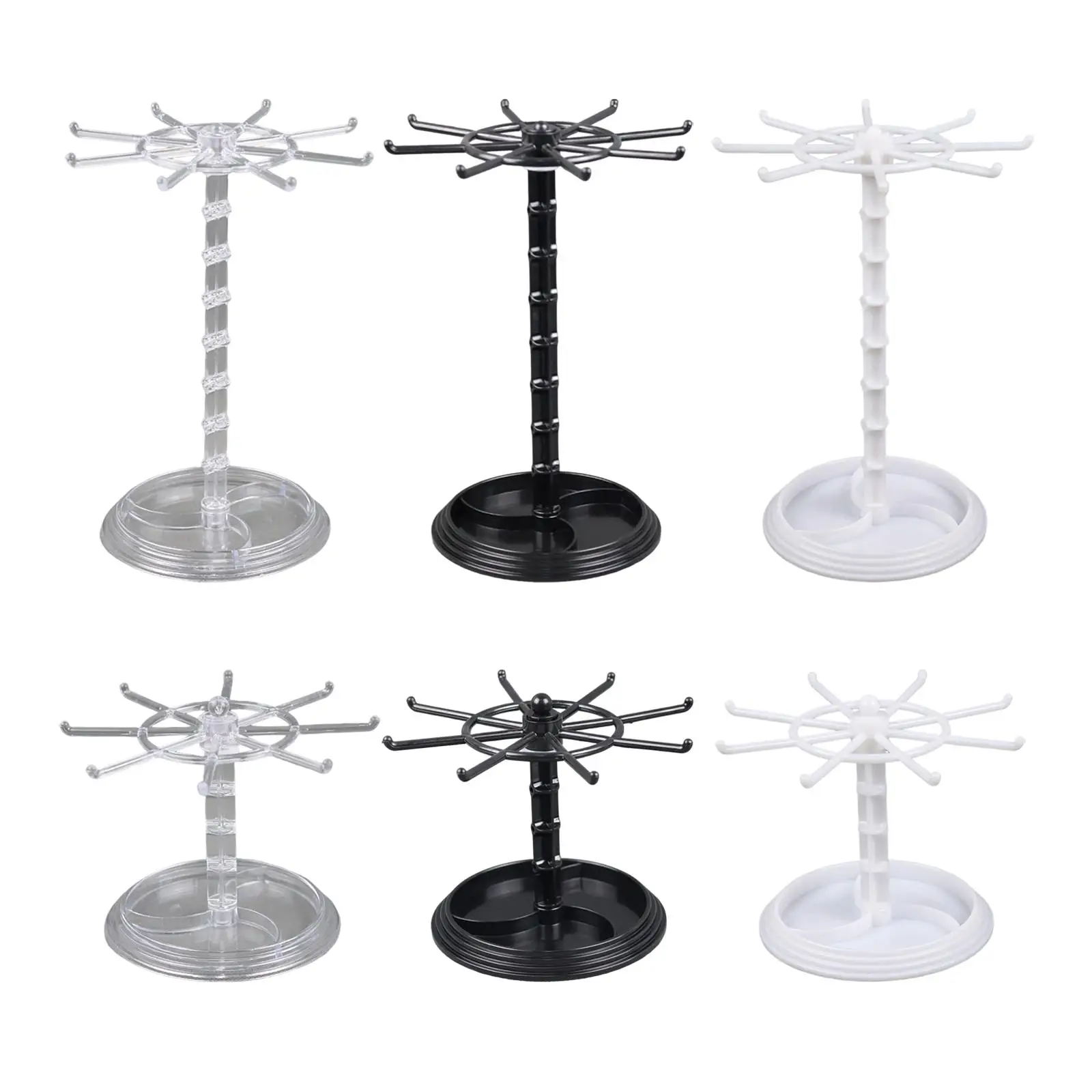 Necklace Holder Jewelry Tree Stand Jewelry Holder for Hair Ties Bathroom