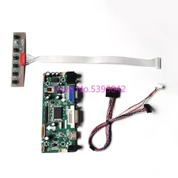 Fit LP140WH4 (TL)(C1)/(TL)(D1)/(TL)(N1)/(TL)(N2) 1366*768 14" VGA DVI LVDS 40Pin LCD Panel WLED Screen Controller Board Kit