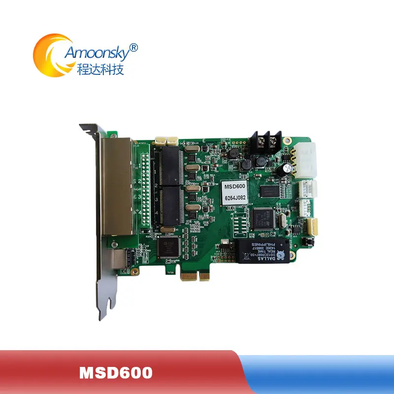 Nova MSD600 RGB Full Color Sending Card with 4 Ports Support Nova system Video LED Screen Sender Card Controller