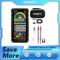 KAIWEETS KM602 Multimeter, AC/DC voltage, AC/DC current, Accurately, Non-contact voltage testing, Sound and Light alarms
