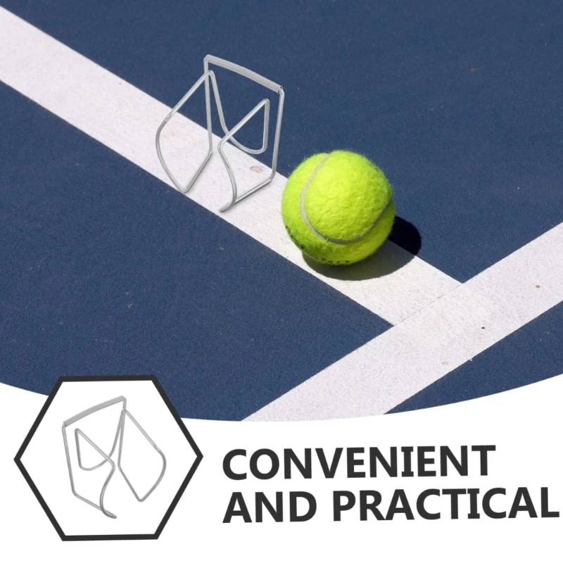 

Теннисное тренировочное оборудование для талии держатель шариковой держатель стальной держатель шариков 4xbb