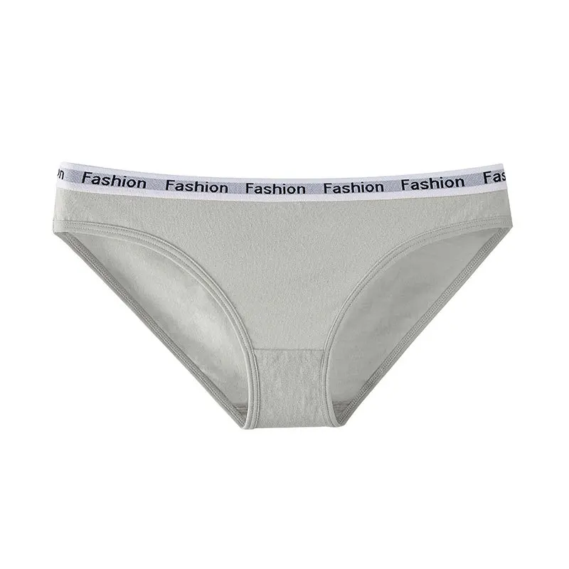 Panties for Woman 3 Pcs Cotton Sport Soft Briefs Sexy Fashion knickers Girls Underpants Set Solid Color Underwear