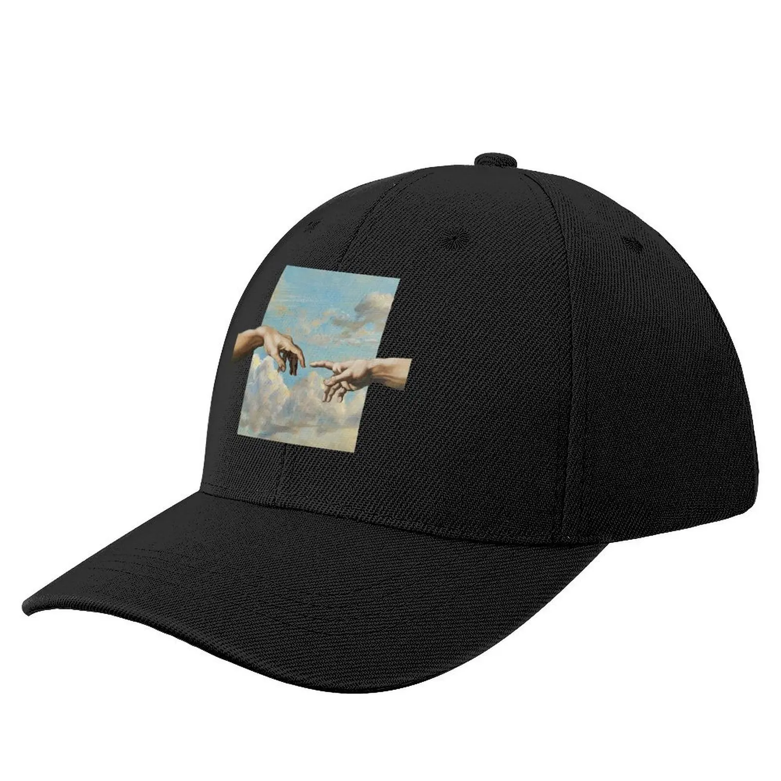 

Touch The God - Creation Of Adam Baseball Cap Icon dad hat funny hat Hats For Women Men's