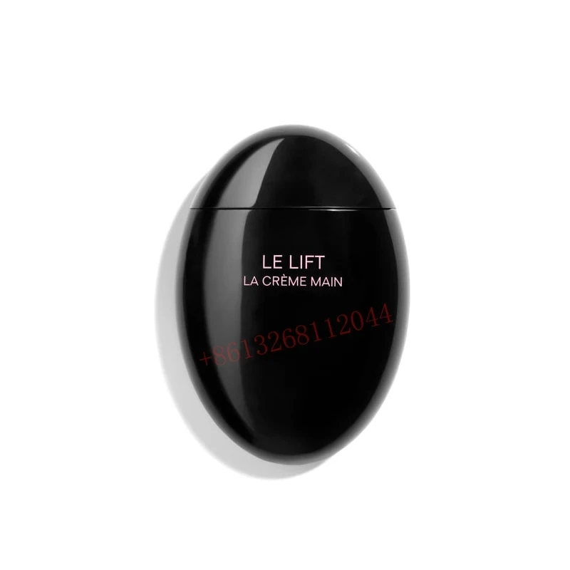 French Brand LA Creme Main Veloute Adoucit Eclaircit Smooth Soften Hand Cream For Hand Care Makeup Puff