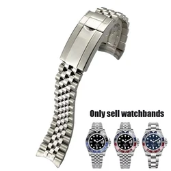 904 Jubilee Watchbands For Rolex Sub GMT Yacht Daytona 20mm 21mm Men Strap Luxury watch chain Mod Parts Replacement Accessories
