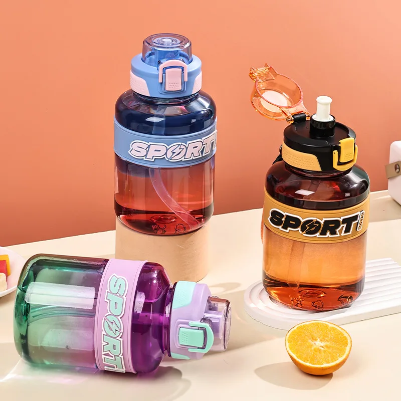 

New Product Large Capacity 1100ML Portable Double-drink Food-grade Kettle Sports Travel