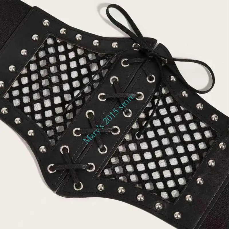 E15F حزام نسائي قابل للتعديل، دعم مرن أسود للأنشطة الخارجية واللياقة البدنية #2