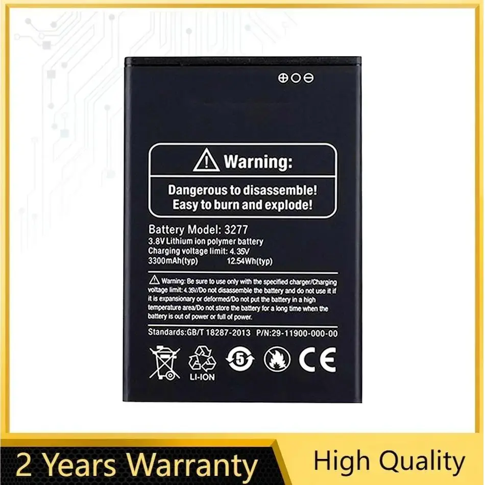 

Note 6 3277 3300Mah Battery For Ulefone 6P 6T Long-Lasting Premium Mobile Phone