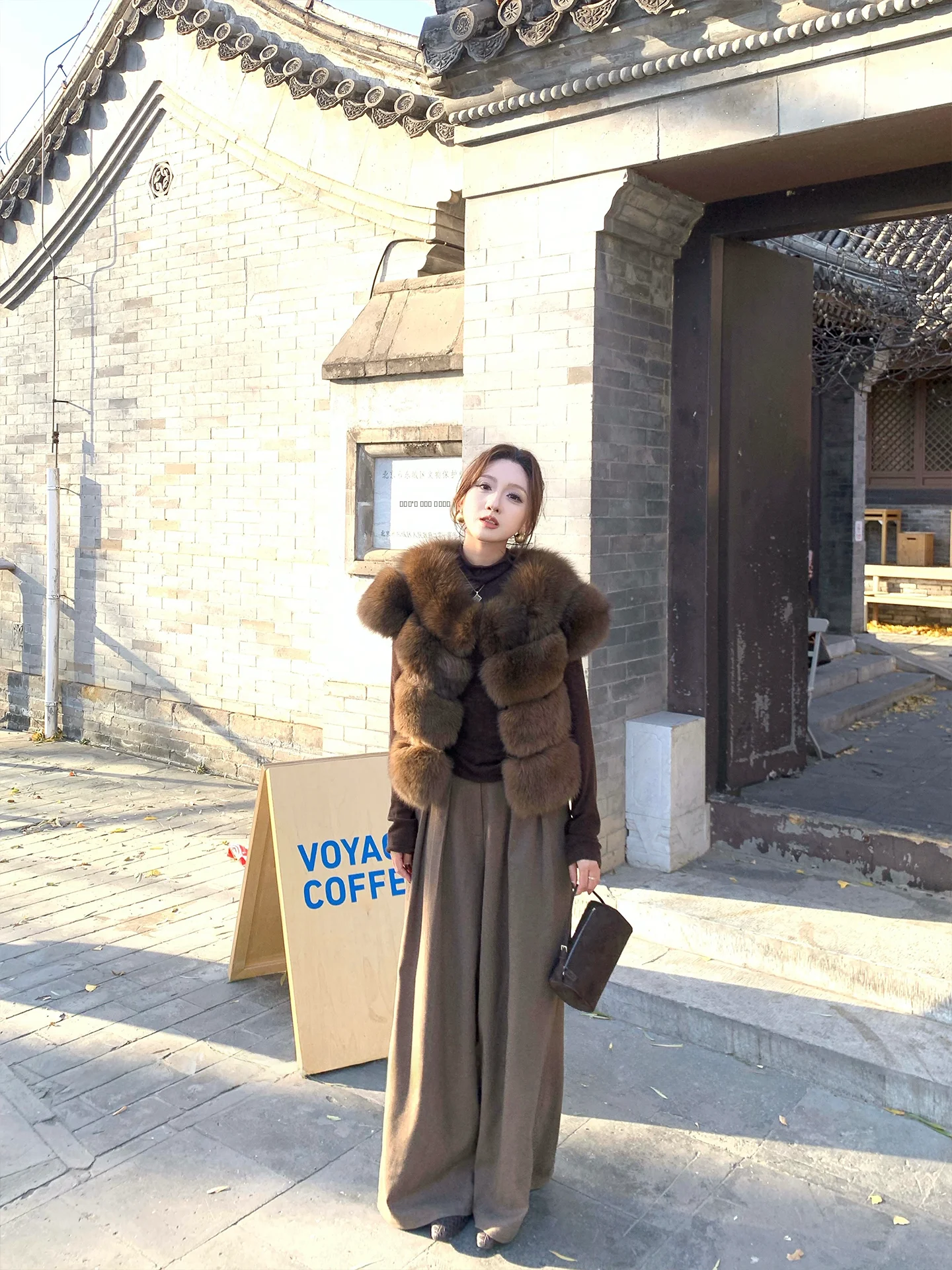 

Широкие брюки Tina Fairy с множеством складок, свободного кроя, повседневные, эксклюзивно онлайн, для молодых женщин, стандартная длина