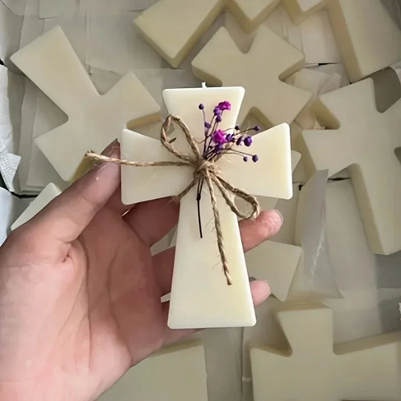 2026 latest models diy cross silicone mold high quality for handmade candle soap plaster epoxy resin versatile moulding tool