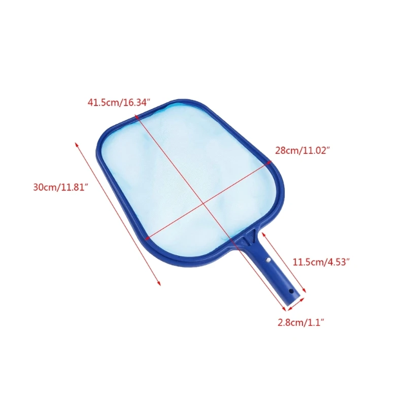 2Pack Pool Skimmer Net Leaf Skimmer Mesh Rake Net voor het reinigen van het zwembad