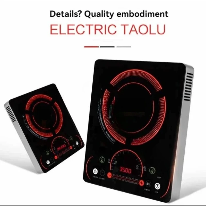 New Induction Cooker High-Power 3500W Household Touch Commercial Explosion-Proof Touch Waterproof Cooking Appliances