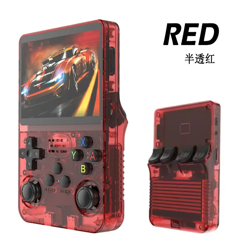 

Портативная игровая консоль ARKOS R36S в ретро-стиле, система Linux, 3,5-дюймовый IPS-экран, видеоплеер, 64 ГБ/128 ГБ, портативная игровая приставка