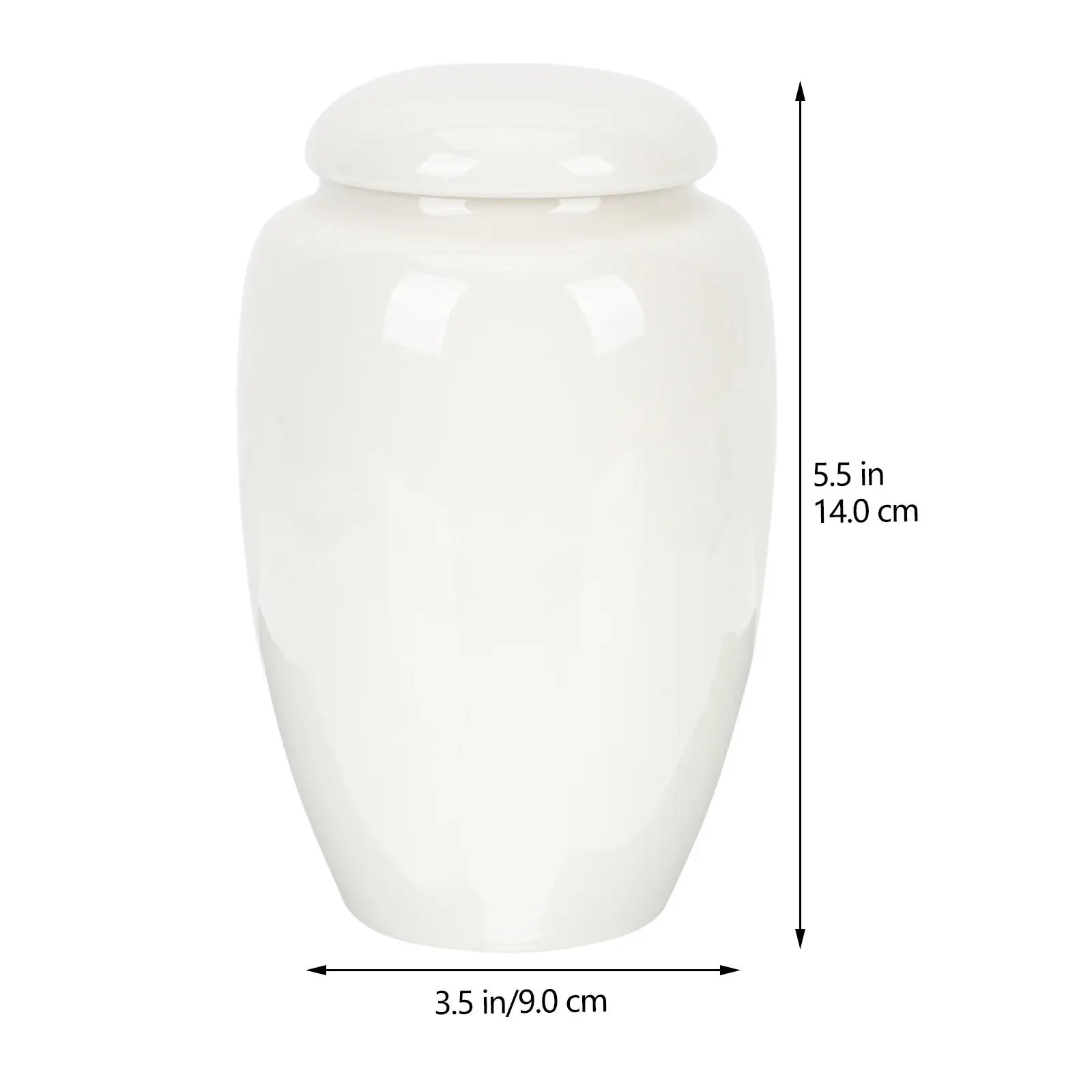 Small Pet Urn Ceramic Cinerary Container Sturdy Lightweight Pet Ash Holder Cat Dog Memorial Small Ash Bottle Cat Urn