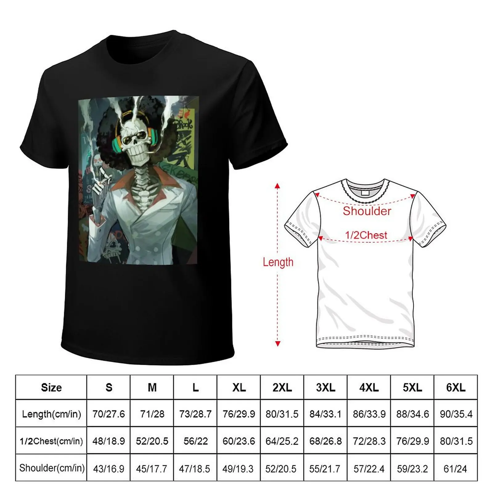 Brook T-Shirt plus size clothes hippie clothes boys whites sublime mens tall t shirts