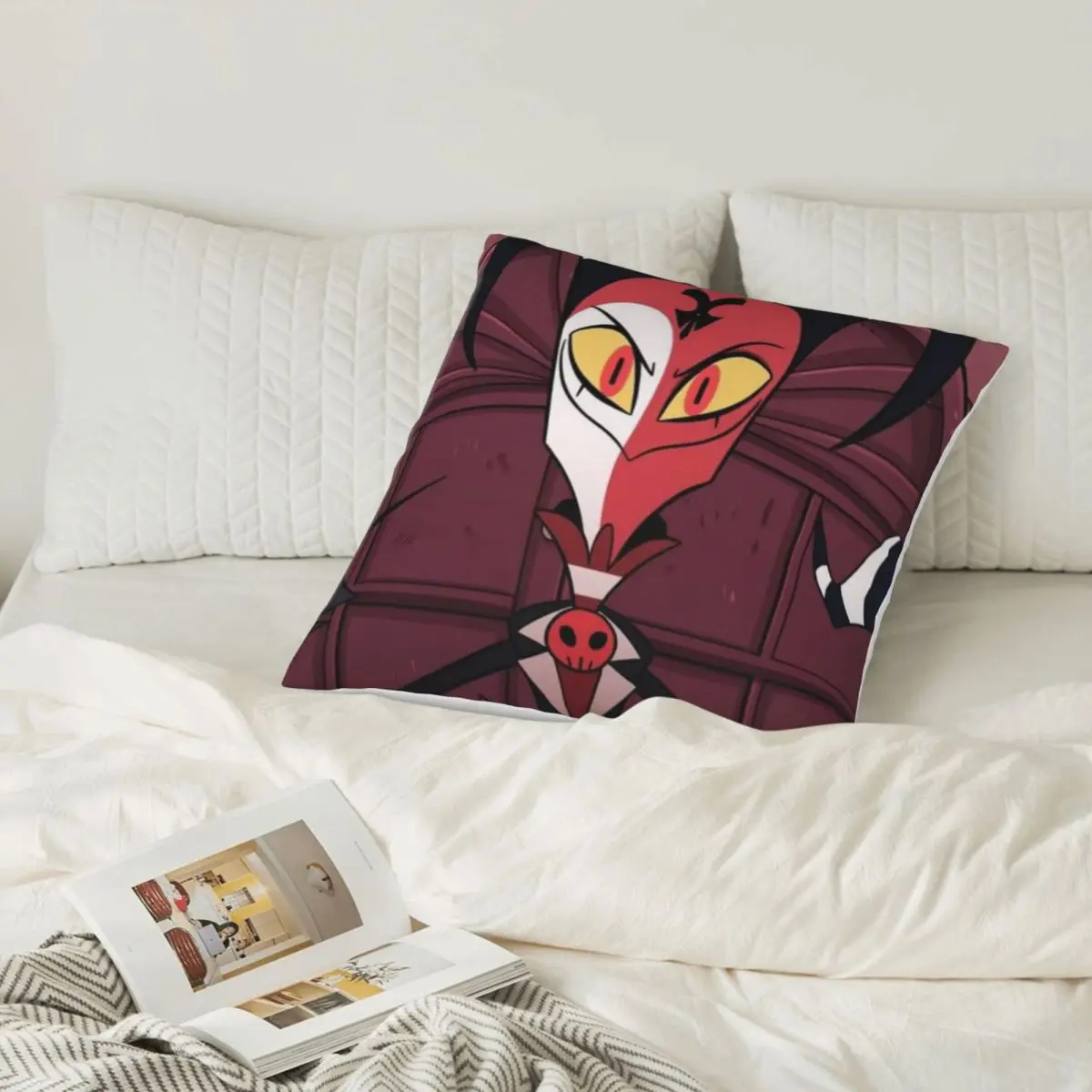 Helluva Boss أنيمي 001193 المخدة الوسائد غطاء كيس وسادة يغطي Dakimakura كيس وسادة غطاء وسادة