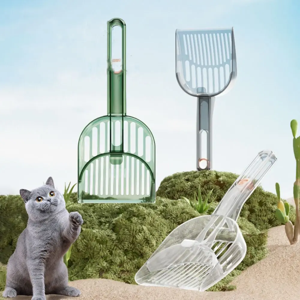 Plastic Cat Litter Shovel Durable Easy To Clean Cat Feces Shovel Multifunction Portable Cat Litter Scoop Waste