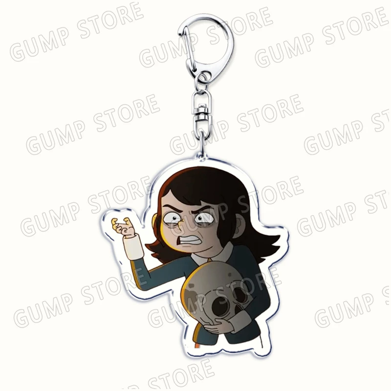 الرسوم المتحركة الرعب المفاتيح للإكسسوارات مسكون أبادون كيرينغ مجوهرات سيسيل فندق إستير ناثان الحرة المشجعين الأصدقاء الهدايا