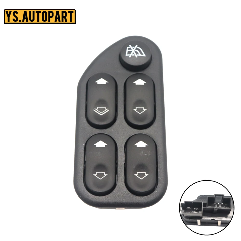 7S65-14529-AA Car Electric Master Power Window Switch Control Button For Ford Fiesta Ranger Ecosport 04-08 For Mitsubishi Space