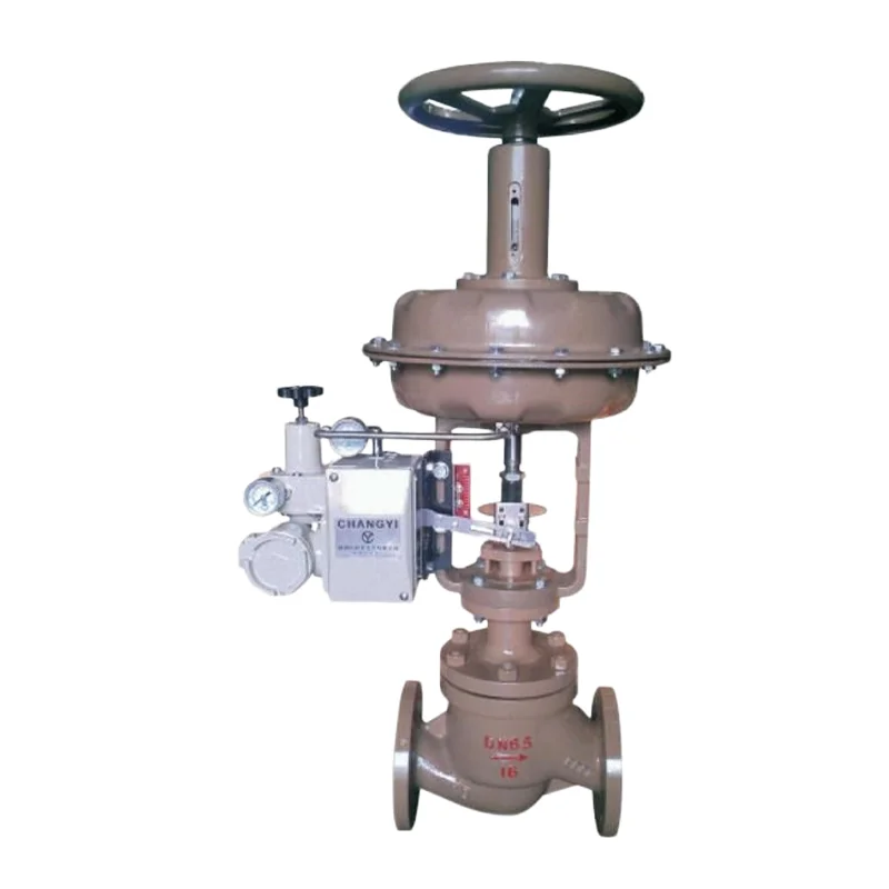 

ZJHM Series Pneumatic Diaphragm Control Valve with Positioner Pneumatic Actuated Water Steam Globe Valve