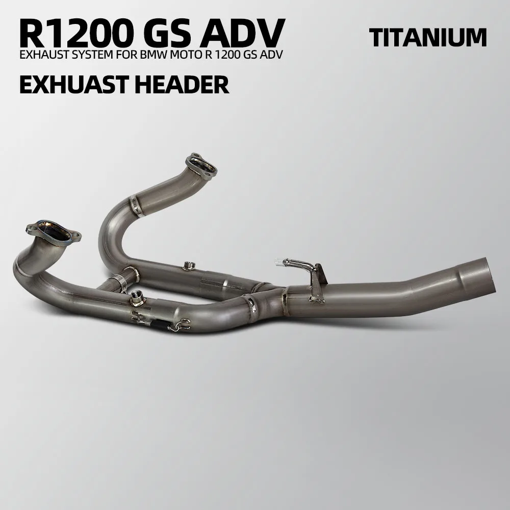 For BMW R1200GS/ADV R1200GS R1200ADV 2013-23 Adventure Motorcycle Exhaust Kit Escape Front Manifold Compatible Original Muffler