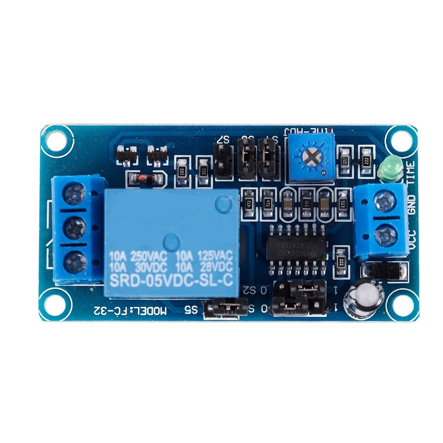 

Single Channel Time Delay Relay Module Control Board DC5V FC-32