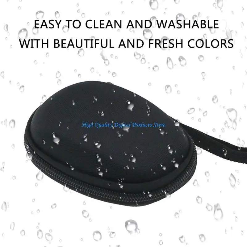 حالة الماوس المحمولة U2JE للماوس المحمولة 3 حامل سفر حمل حقيبة حقيبة مقاومة للصدمات إيفا مواد حقيبة صدمية