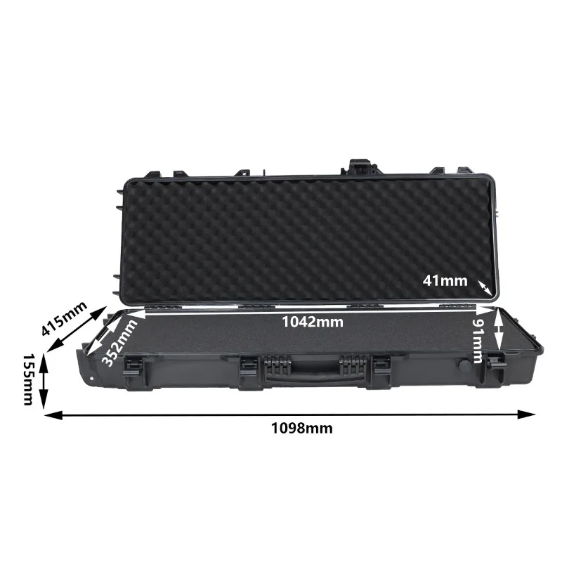 Portable Tool Organizer Box Large Capacity Storage Tool Case Equipment Instrument Toolbox Organizer Waterproof Tools Case