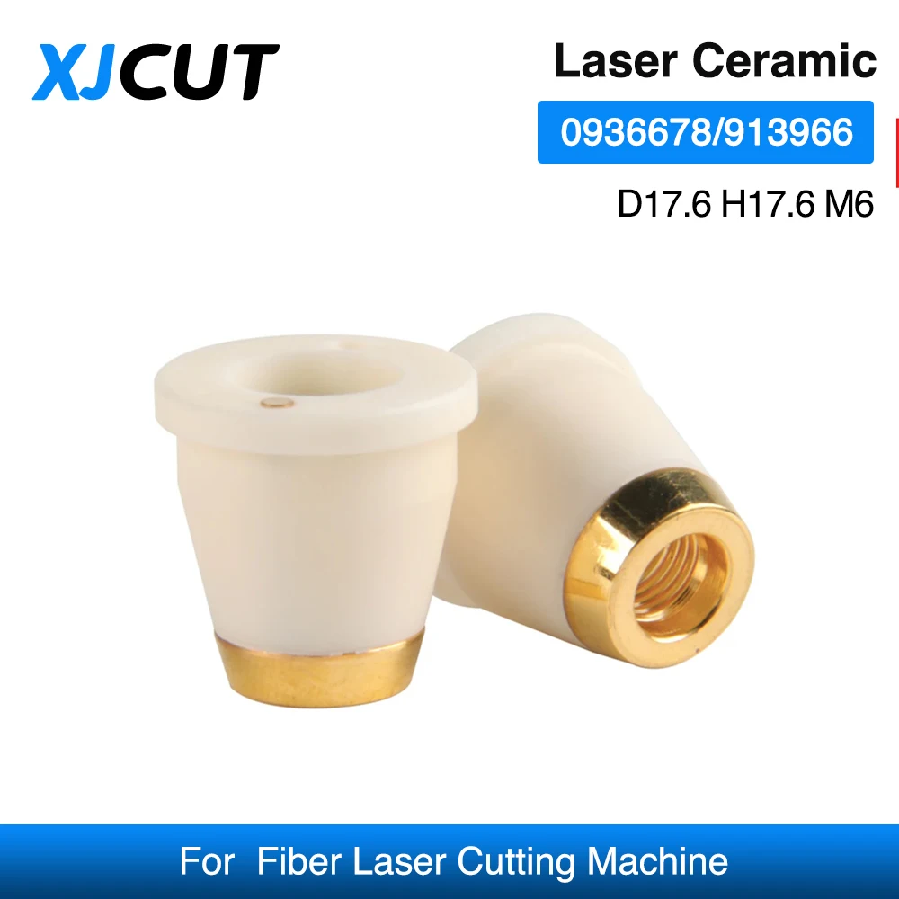 XJCUT Laser Ceramic 936678/913966 Nozzles Holder 3D OEM Model 0936678 Compatible For Fiber Laser Cutting Machine TR HANS HGTECH