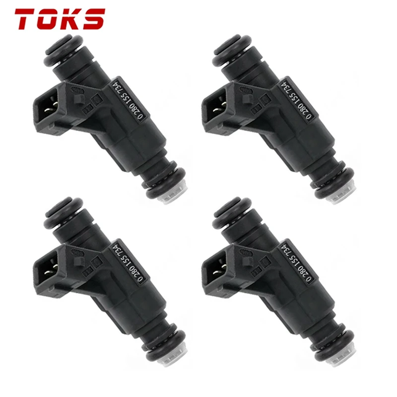

New 4PCS 0280155734 fuel injector For Ford mercury Mountaineer Explorer 4.0L V6 1997-1998 97JF-BA auto parts