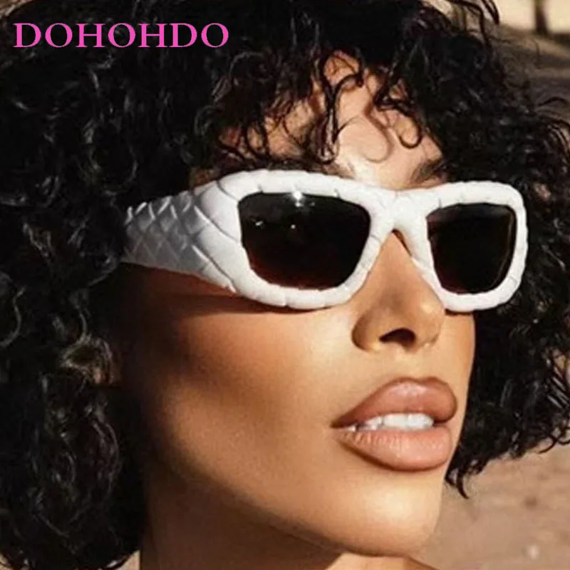 Punk Trend Thick Square Frame Women Sunglasses Luxury Designer Men Sunglass Drive Outdoor Cycling Windproof Goggles UV400 Lentes