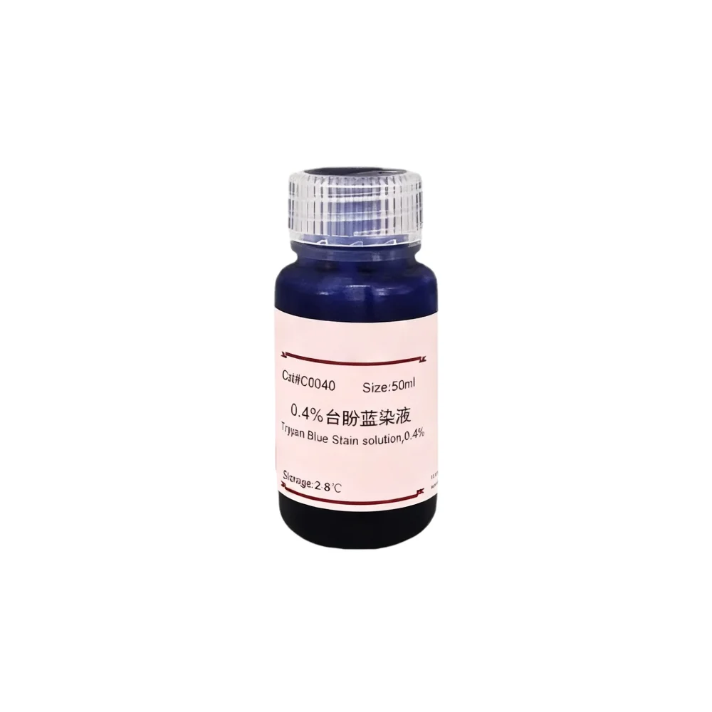 Trypan Blue Staining Solution For Cell Viability Assay And Laboratory Applications Original Product