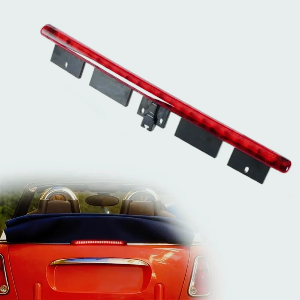 Luz  freno LED roja para coche, tercera luz  freno para Mini Cooper R52 Convertible 03-08, luz  freno trasera  montaje alto, 632