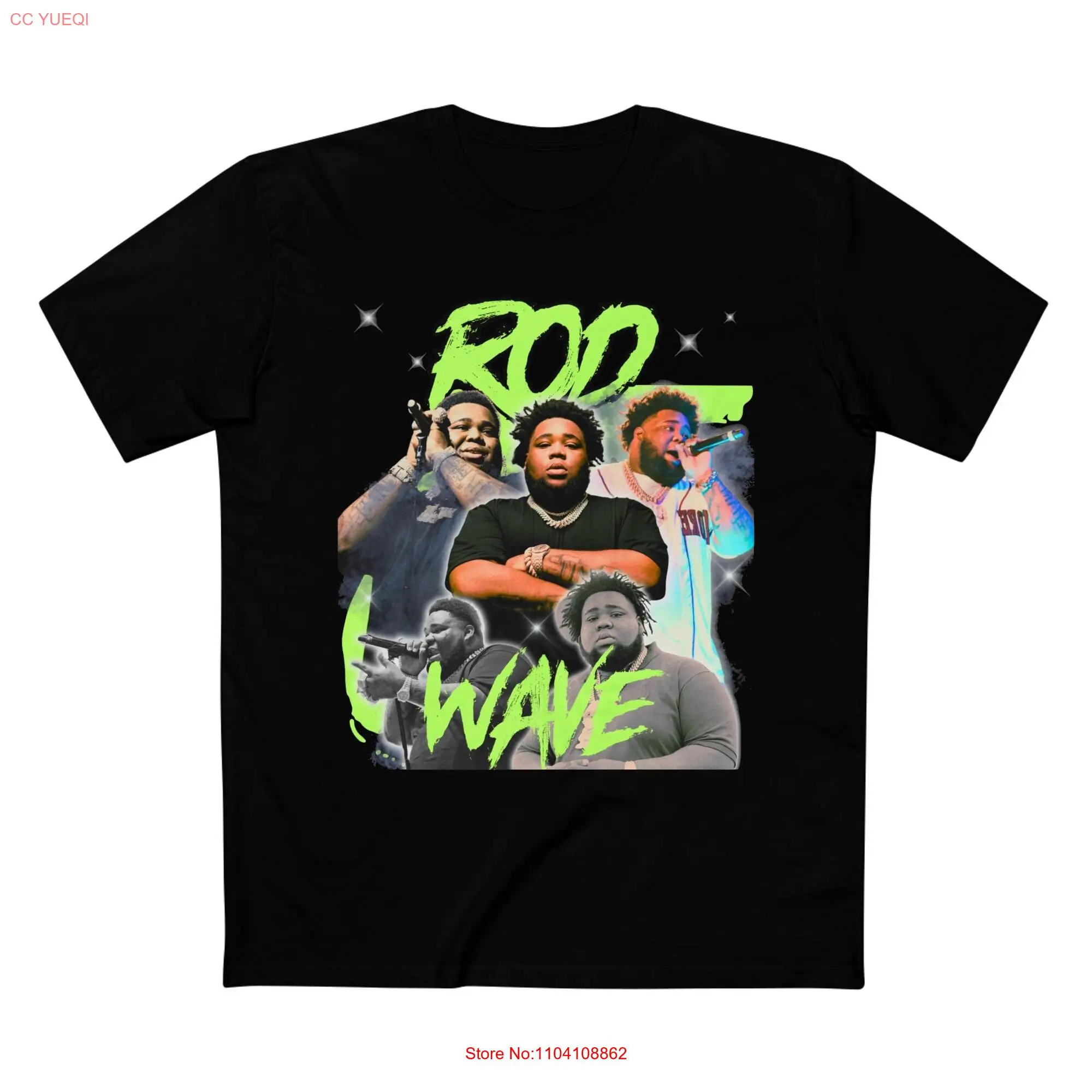 Rod Wave T Shirt Merch Birthday Bash Tour Concert Rap Hip hop long or short sleeves