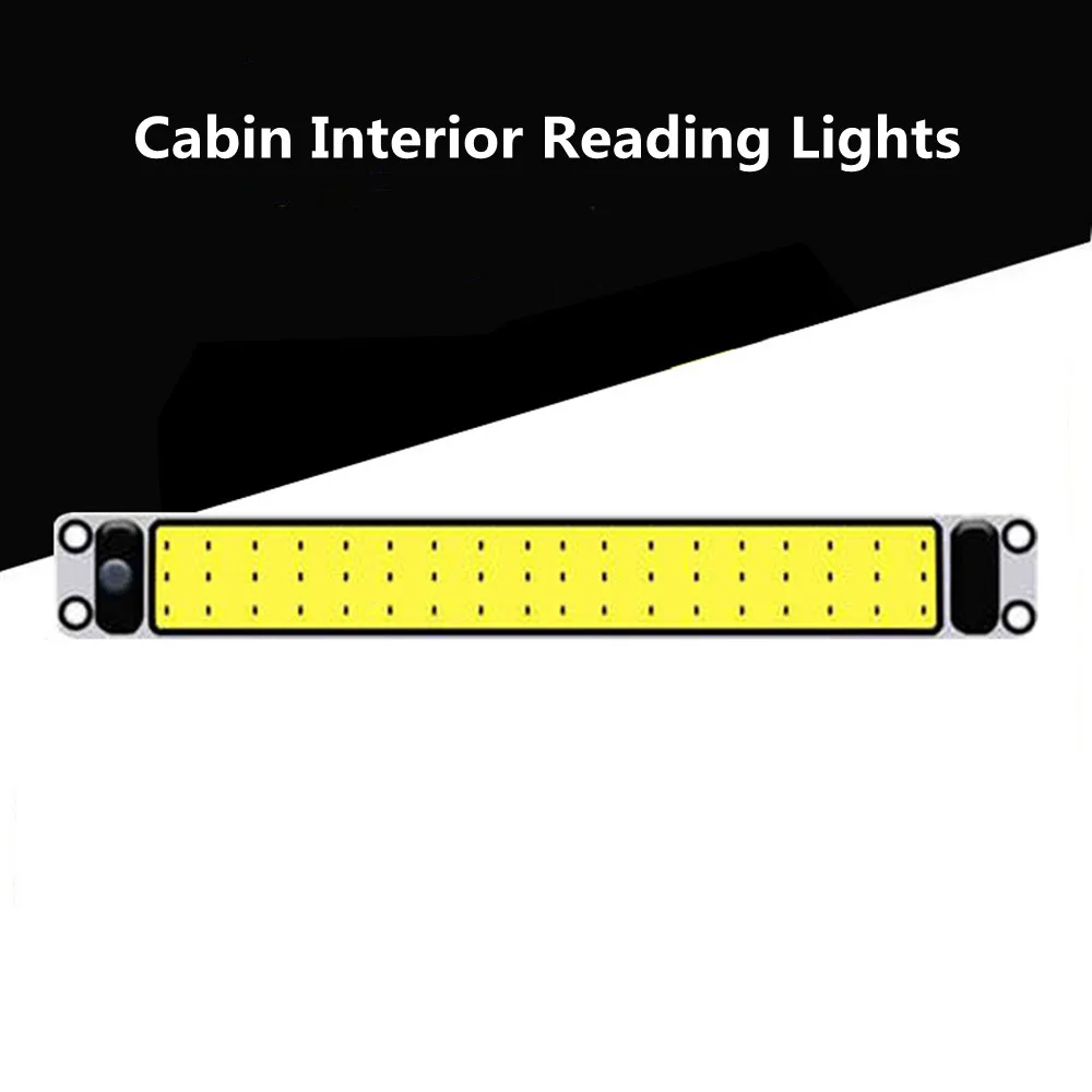 

Car Van Vompartment Interior Light LED Cab Cob Reading Light