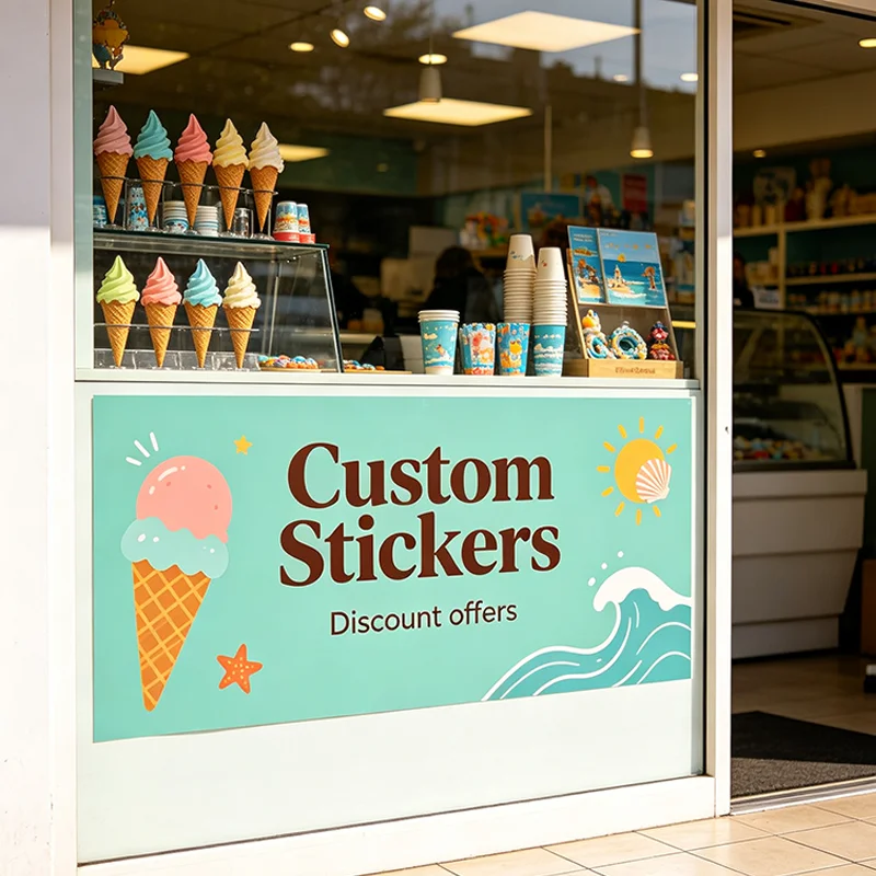 Any Size 100cm Any Picture Custom Stickers For Skateboard Parks Street Extreme Sports Clubs Ramp Marking Business Activities