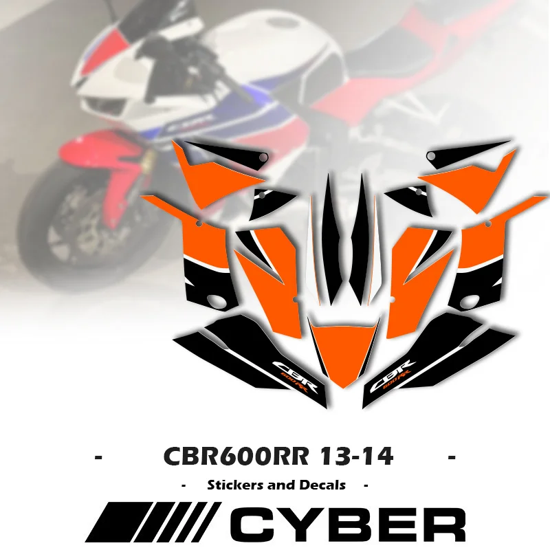 

For Honda CBR 600RR CBR600RR F5 2013 2014 F5 OEM Sticker Decal Motorcycle Fairing Full Kit Protector Stickers