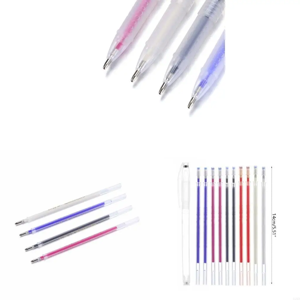 62KD Creative Heat Erasable Fabric Pen DIY Needlework Marking Underline Supplies