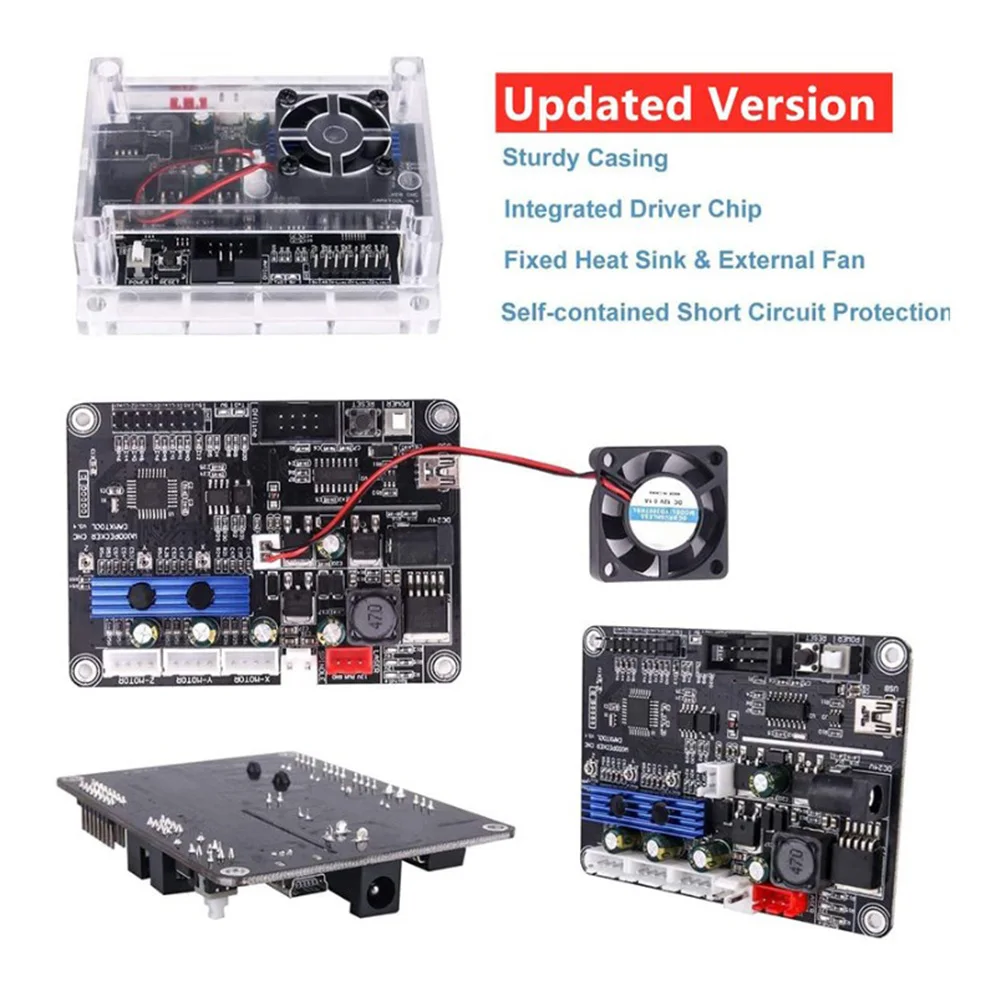 

USB-плата управления гравировкой для GRBL. Качество в автономном режиме и регулируемая мощность для различных приложений.