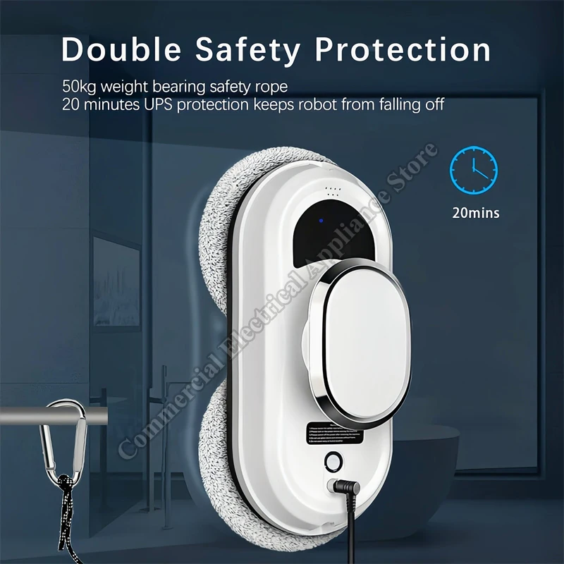 Window Cleaner Automatic Smart Window Glass Washer Electric Glass Limpiacristale Remote Control Window Cleaning Robot