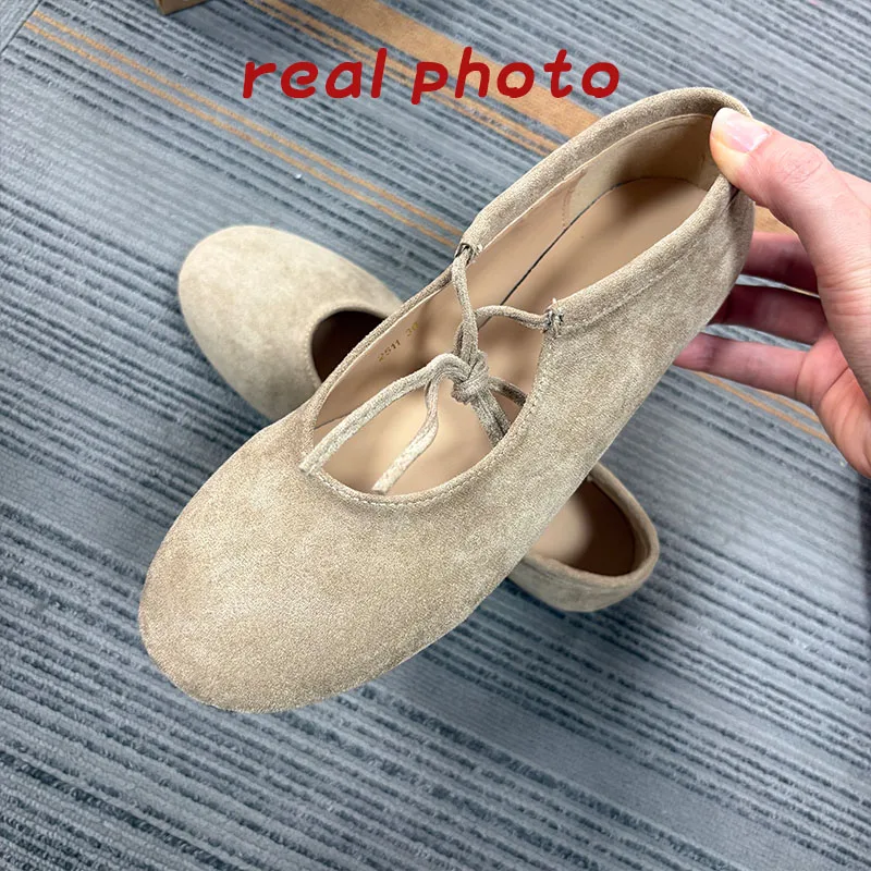 Modische Schmetterlingsknoten-Damenschuhe, flache Schuhe für Damen, lässige, weiche Schuhe mit runder Zehenpartie, Slip-On-Schuhe für Damen. – Detail 5